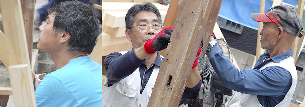 西井工務店の職人達